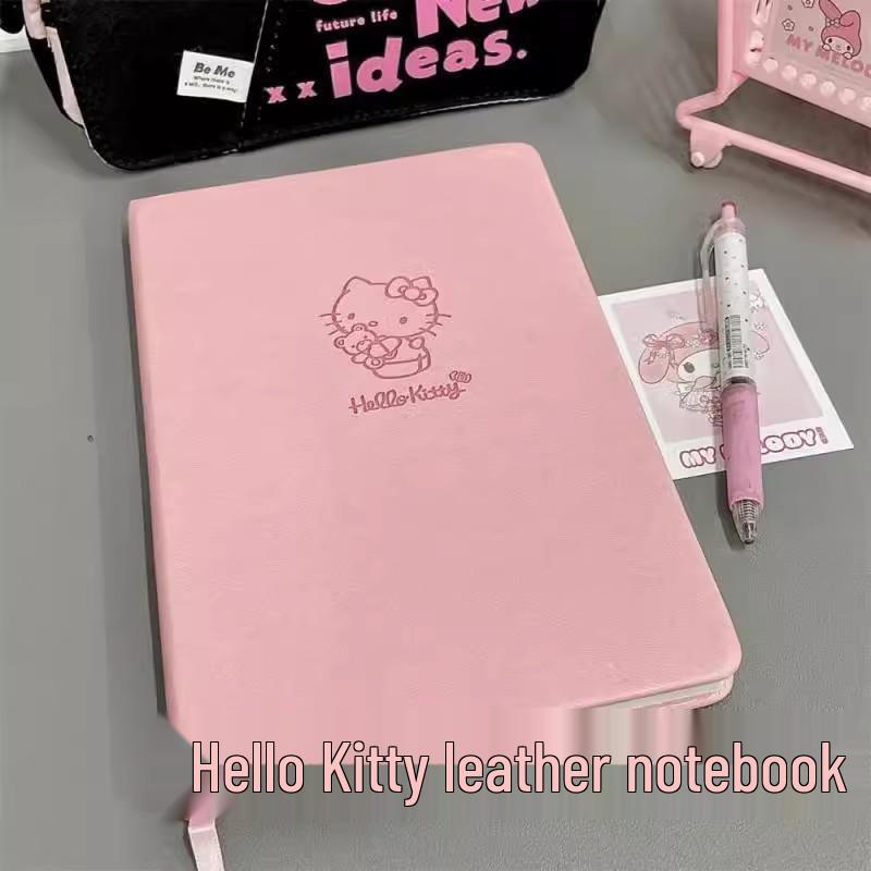 Лазерный милый мультяшный цветной блокнот для студентов Hello Kitty