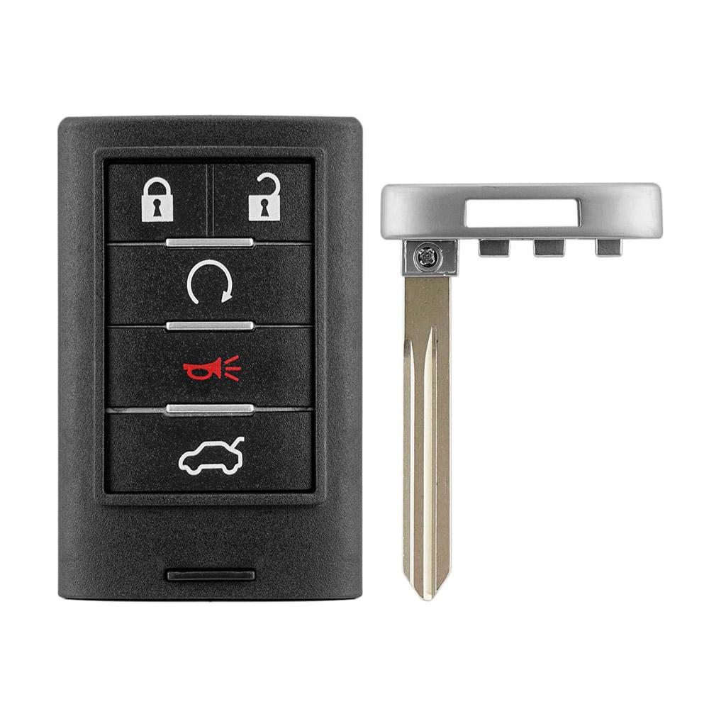 Keyless Entry Remote Car Key Fob Transmitter M3N5WY7777A For Cadillac CTS STS