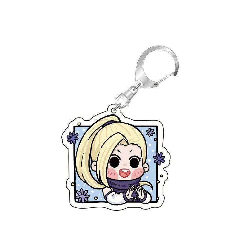 

Аксессуары для акриловых брелоков Аниме Наруто Брелок для ключей с рисунком из мультфильма Узумаки Наруто 9