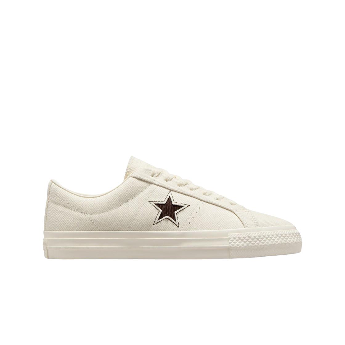 Converse One Star Pro Ox Herringbone Egret 250