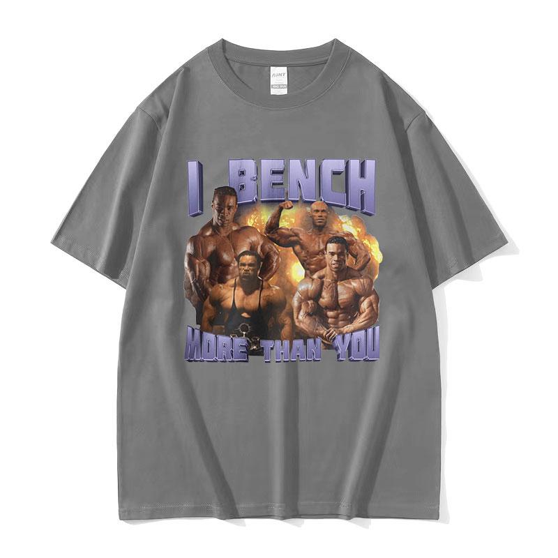 Vintage Kevin Levrone Gym Funny Meme T Shirt Unisexs ONeck High Quality Fashion Tshirts Cotton Oversized Tshirt Streetwear