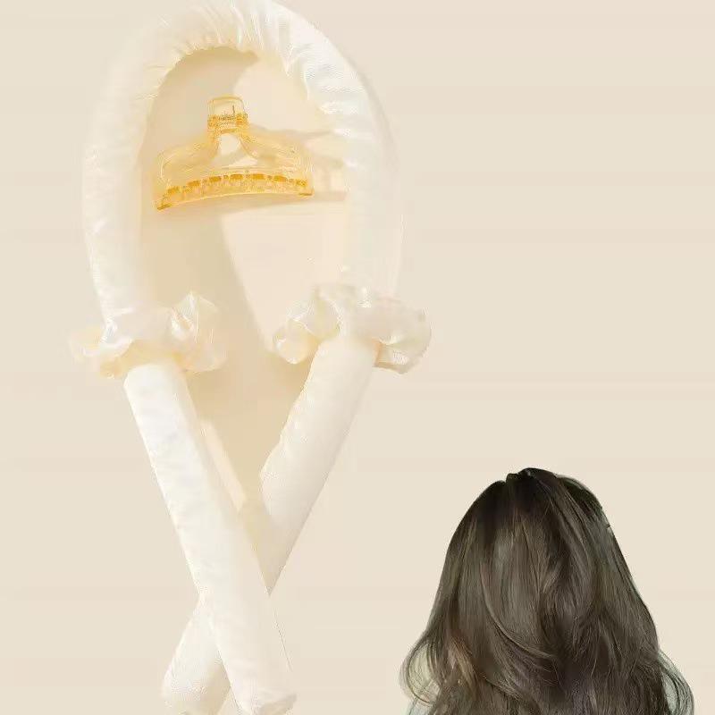 Cross-border Lazy Sleep No-Heat Foam Hair Curler Set and Clips