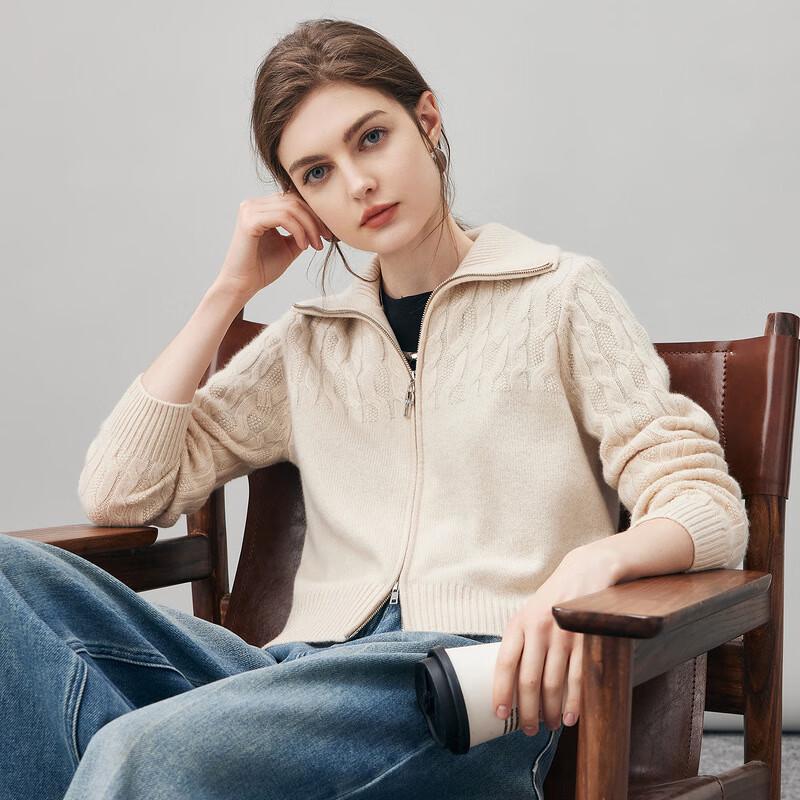 

Kemongboka Women s Cashmere Twisted Knit Cardigan 2XL