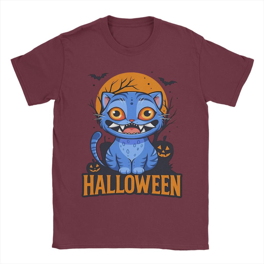 Halloween Derpy Tiger Kpop Demon Hunters T-shirt Herr Bomull Fritids T-shirts Rund Hals T-shirt Kortärmad Toppar Tryckt