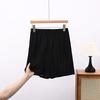 New High-waisted Wide-leg Short Pants for Women, Suitable for Summer As Outerwear, Comfortable Casual Loose-fit Plus-size Pajama Pants
