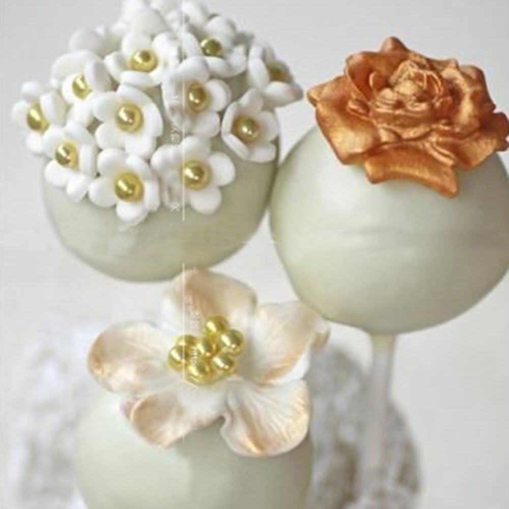 KALAIEN Cherry Blossom Silicone Fondant Cake Mold Flower Cake Design Moulds Chocolate Icing Candy Decorating Mould