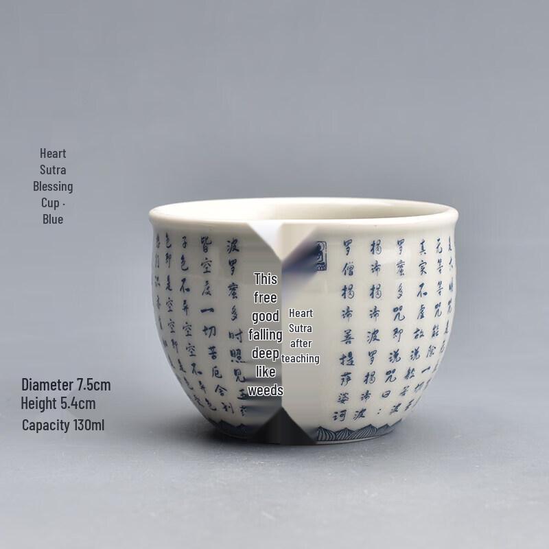 Ceramic Kung Fu Master Teacup