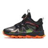 Anta Chaussures de course confortables antidérapantes chaudes mi-hautes pour enfants Baskets pour enfants Noir Orange 312349973-5