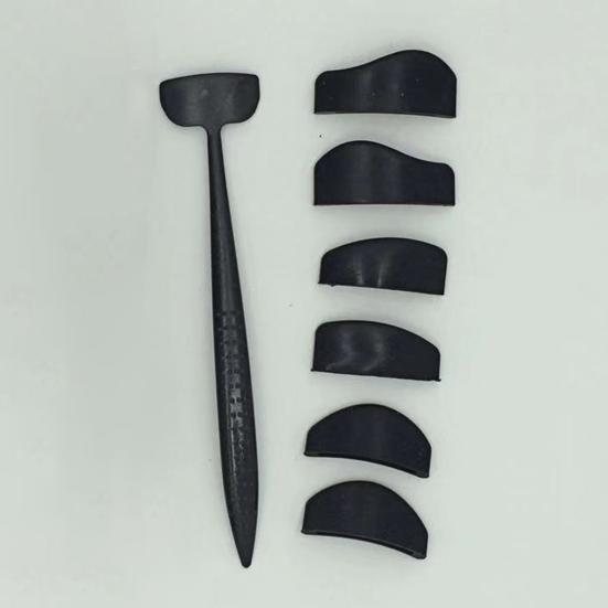 1 Set 6-in-1 Eyeshadow Crease Line Kit Portable Travel Eyeshadow Crease Stamp Women Cut Crease Creation
