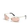 New Y2K Small Frame Cat Eye Sunglasses Women's Brand Designer Metal Sun Glasses Women Outdoor Travel Eyewear UV400