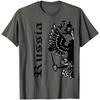 Russia Flag Crest Men TShirt Short Sleeve Casual Cotton ONeck Summer T Shirt