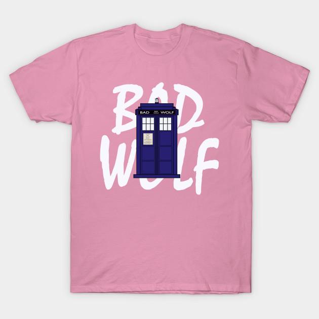 T Shirt Women Bad Wolf Harajuku Print Kawaii Tshirt Summer Short Sleeve Female T-Shirt Top Tee
