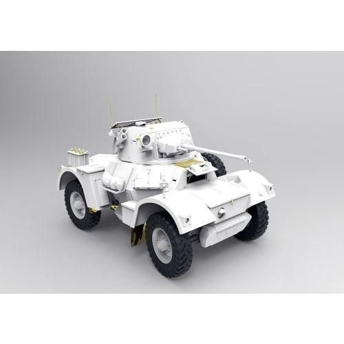 Gecko Model 1/35 British Daimler Armored Car Mk.2 Plastic Model GEC35GM0012 Molded Color