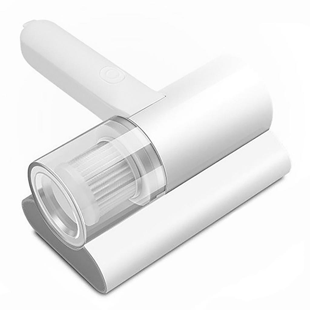 Cordless Mite Removal Vacuum Pure White 1200mAh High Suction Power Electric Mite Remover for