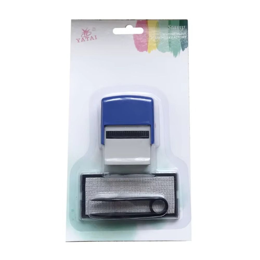 Business Address Custom Personalized Stamp Alphabet Number Rubber Stamp  Handicrafts Printing