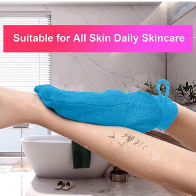 Exfoliating Glove Moroccan Kessa Scrub Exfoliating Gloves Premium Scrub Wash Mitt Body Skincare At Home Shower or Bath