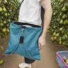 Fruit Picking Bag Large Adjustable Strap Fruit Harvesting Bag Tear-Resistant Bottom Opening Portable Gathering Bag for Fruits Vegetables Garden
