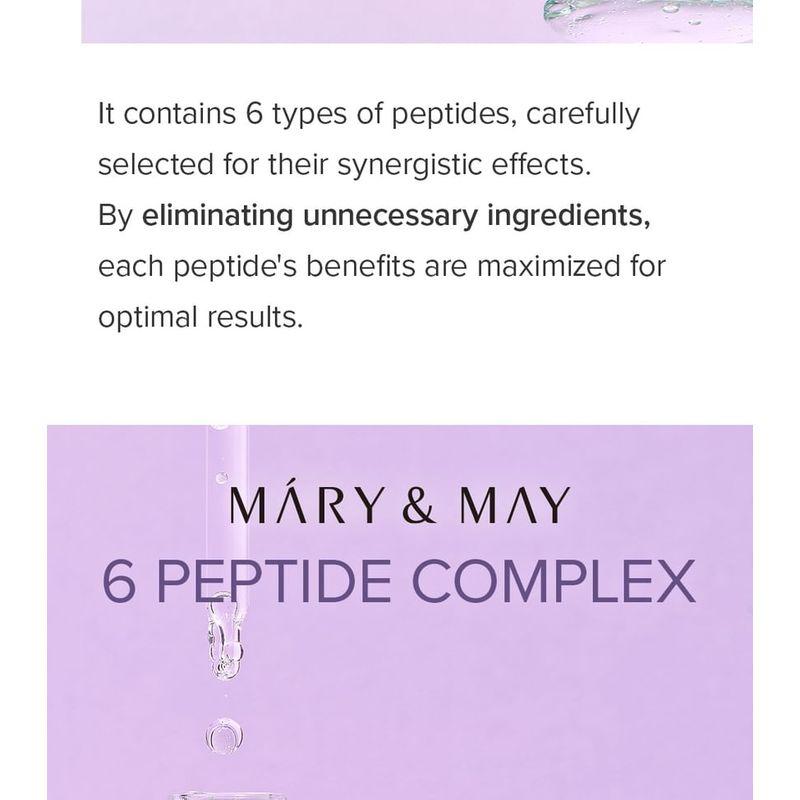 Mary&May - 6 Peptide Complex Serum Jumbo