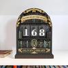 Book Read This Year Counter Track Up to 999 Book Wooden Annual Reading Goal Challenge Tracker with Number Signs Bookshelf Decoration Book Lovers Gift
