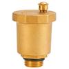 Copper Auto Air Vent Radiator Bleed Valve for Central Heating and Floor Heating Manifold (DN25).