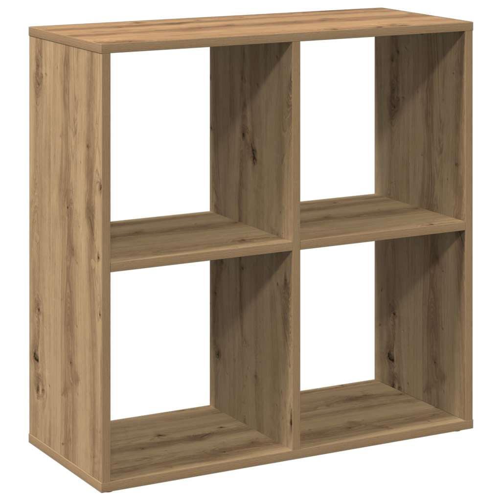 Room Divider Bookshelf Artisan Oak 69.5 x 29 x 69.5 cm