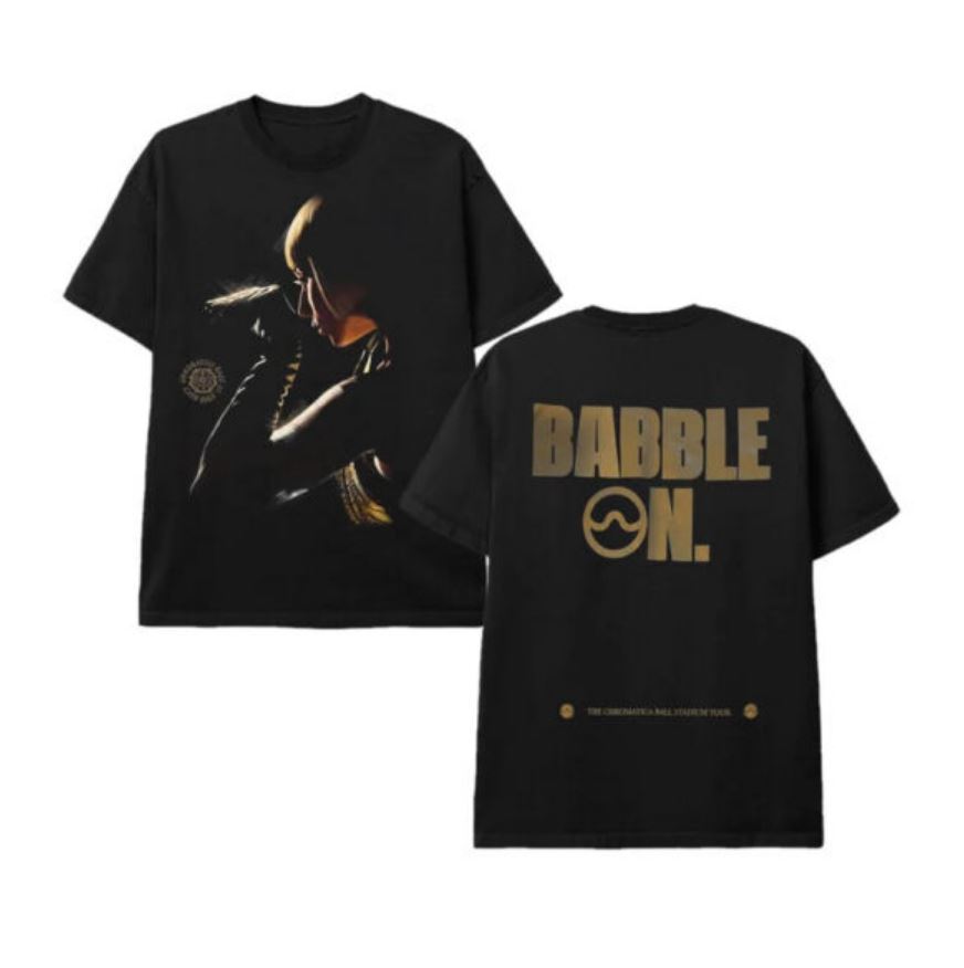Lady Gaga Babble On T Shirt Lady Gaga The Chromatica Ball Stadium M