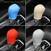1Pc Car Auto Silicone Gear Shift Knob Cover Manual Automatic Non Slip Lever Shifter Knobs Case Protector Bump Stick Jarket