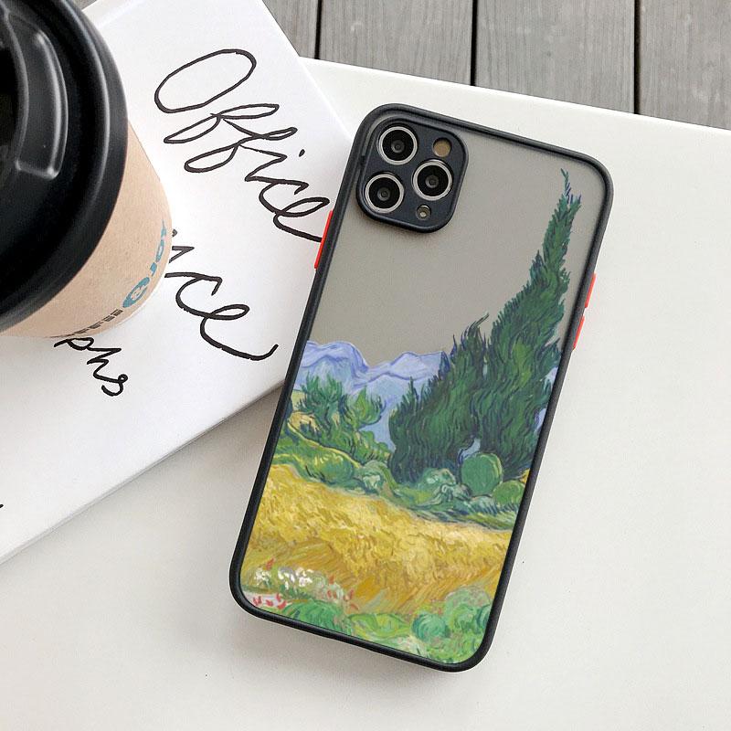 Art Van Gogh Oil Painting For iphone 16 7 8 15 Plus SE 2020 X XR XS 14 11 12 13 Pro Max Mini Phone Case Shockproof Back Cover