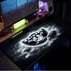 Raiders Team Logo Design mouse pad, rubber base, esports desk mat, mouse pad for gamers and office use, gaming desk , easy to clean mat