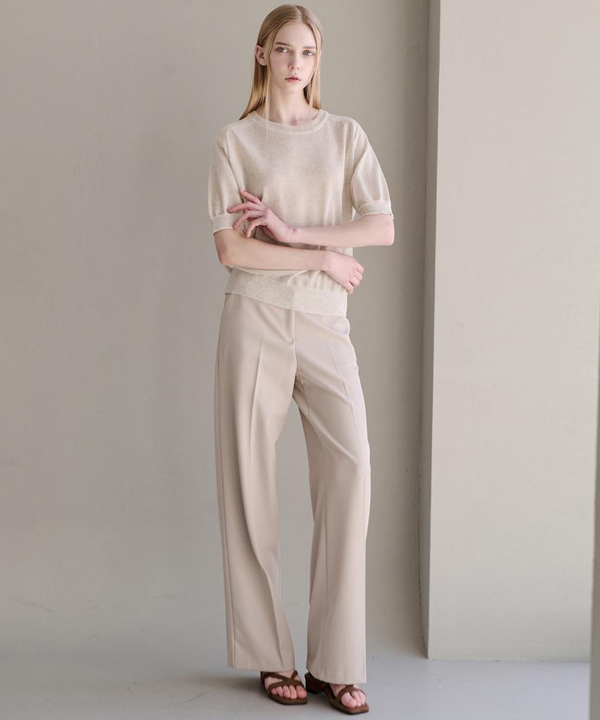 LUSIDA Eloa Belted Pants_3 Colors