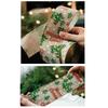 New Christmas Red Ribbon Wrapping DIY 2m Fabric Swirl Ribbon Christmas Tree Ribbon Lmitation Linen Burlap Ribbon