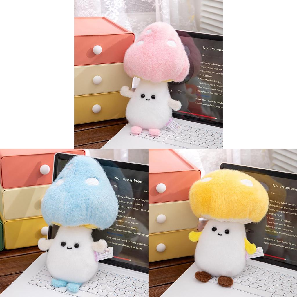 Creative Luminous Mushroom Plush Toy For Children And Bedtime Comfort