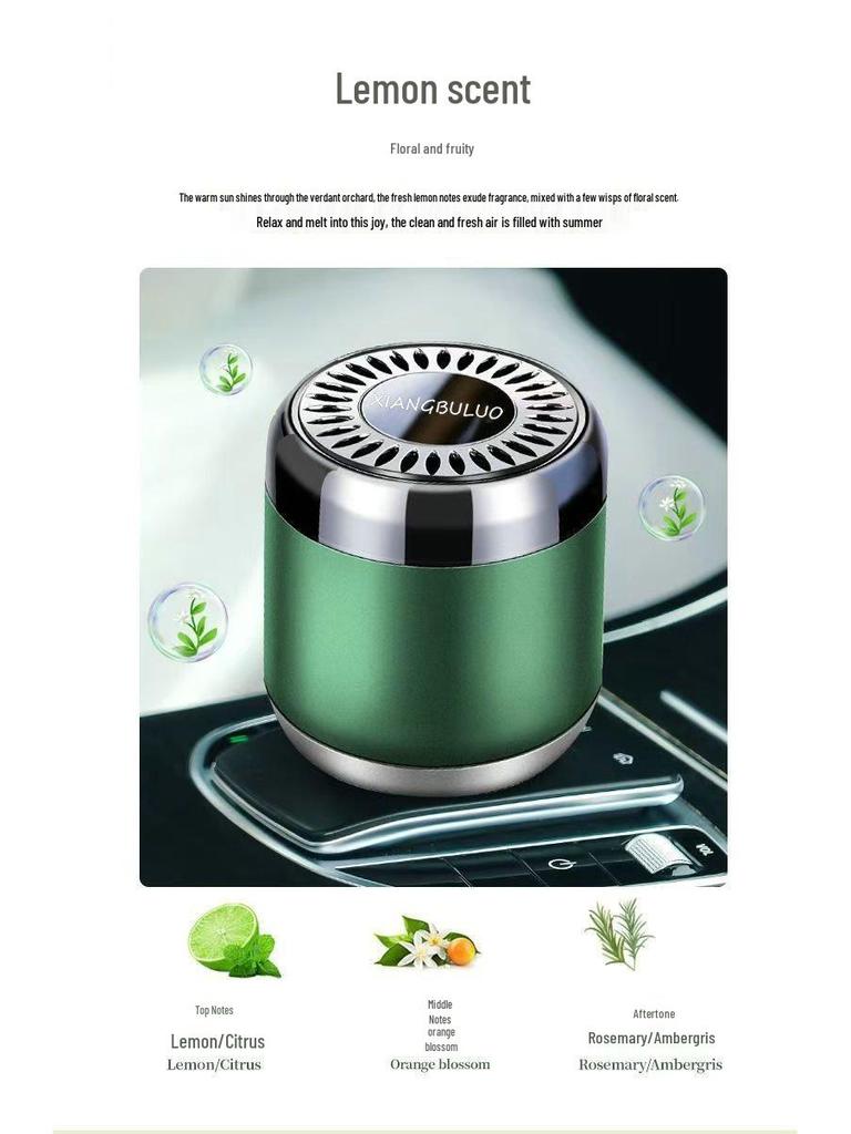 Gardenia Car Air Freshener: Luxurious, Unisex, Long-Lasting, Summer Scented Interior Perfume Balm