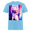 Cute Waifu Vaporwave Anime Peace Shirt Aesthetic Japanese Pixelated Blur T-Shirt 8