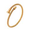 Popular steel wire nail  women's light luxury fashion European and American simple design stainless steel 
