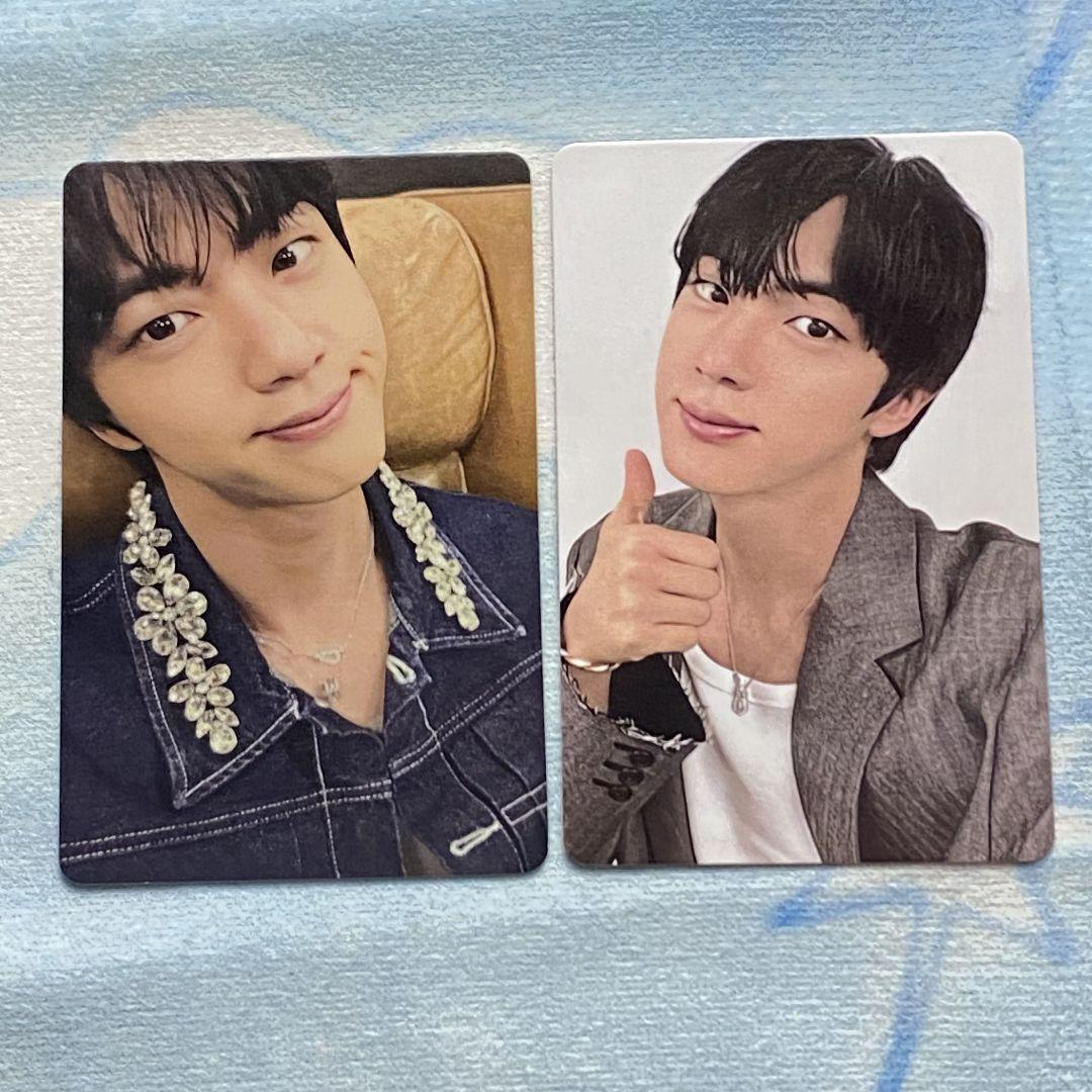 

[USED] BTS JIN Venue-Limited RUNSEOKJIN_EP.TOUR 2-Piece Trading Card