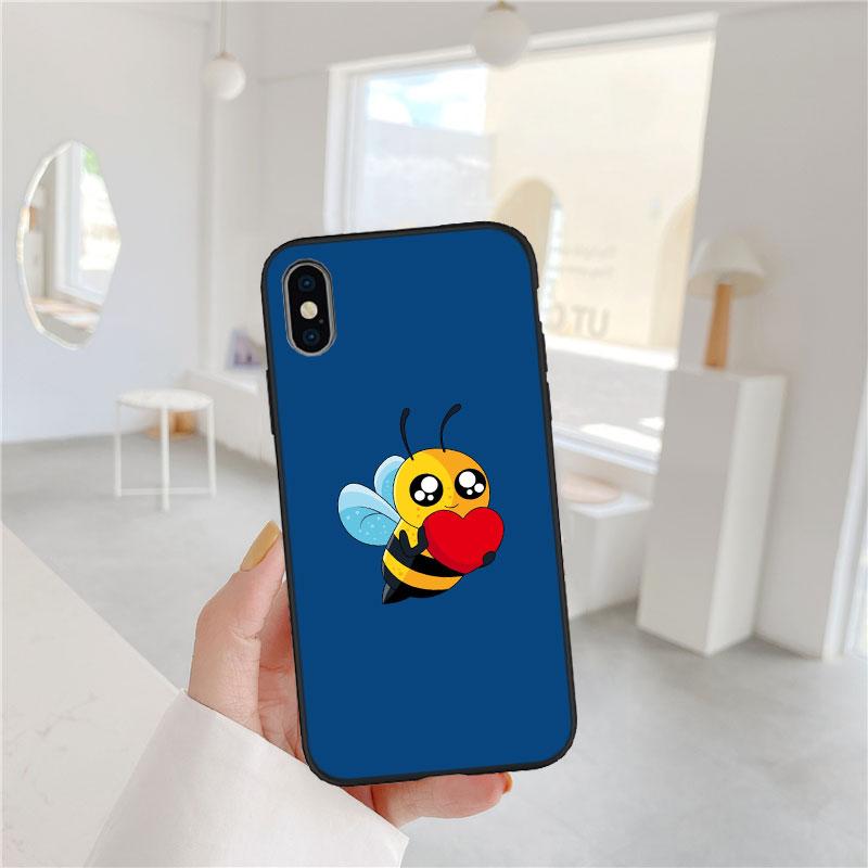 FM5 Art Bees Cartoon Phone Case for Motorola Edge 60 60s 70 G86 G56 G54 E14 G04S G45 G54 G64 S30 S50 X30 X40 X50 Pro Power