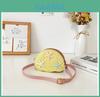Childrens Cartoon Starfish Sequin Shoulder Bag With Zipper Pocket For Daily Use