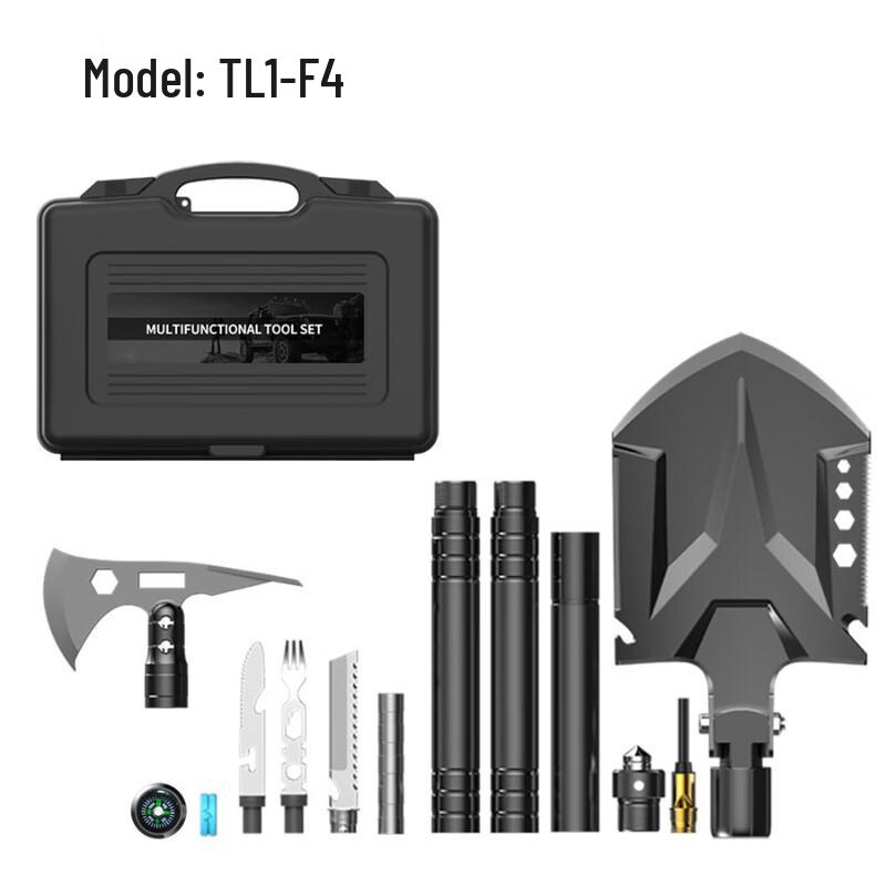 ZISIZ Multifunction Engineer Shovel Set