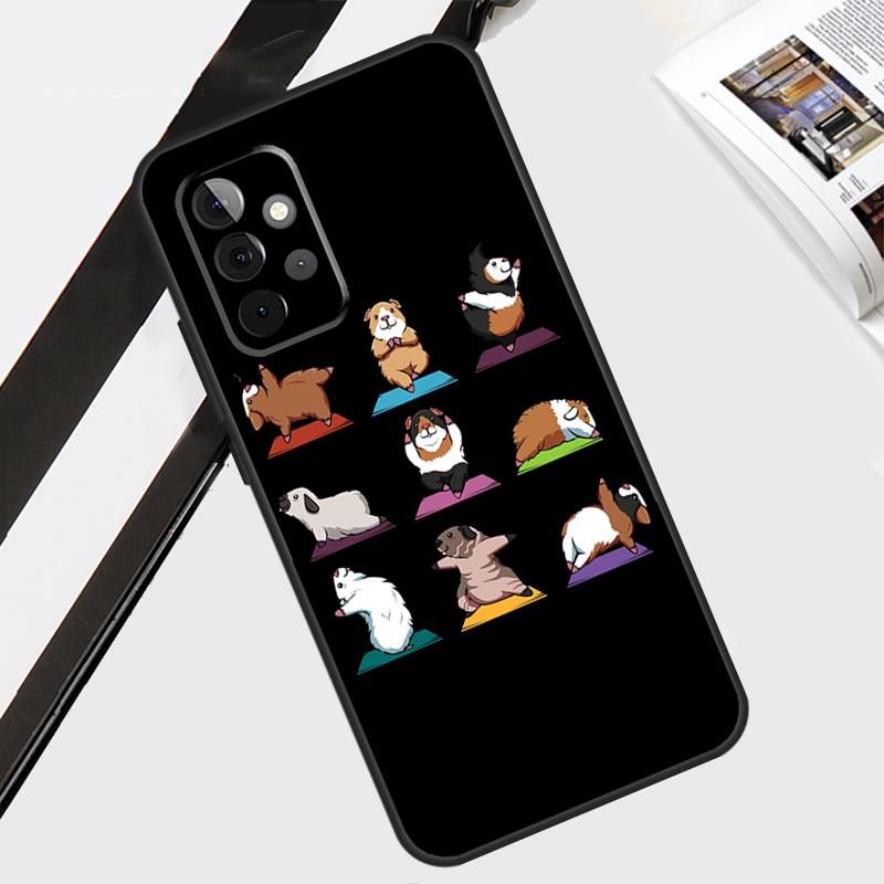 Funny Guinea Pig Case For Samsung Galaxy A55 A35 A15 A56 A36 A26 A16 A06 A54 A34 A14 A12 A22 A32 A52 A13 A53