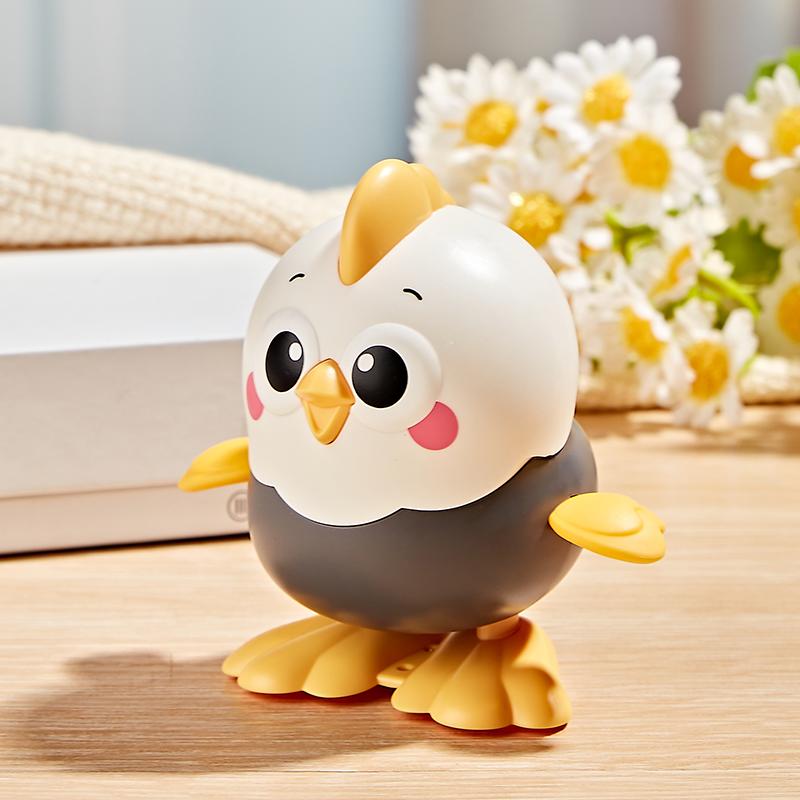 Hot Sale Colorful Chick Wind Up Crawling Toy, Funny Swing Clockwork Reptile Toy, Kids Early Educational Party Favor Gift