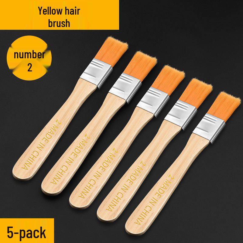 Soft Nylon Bristle Industrial Cleaning and Dusting Brush - No Trace, Wool, and Latex Paint Brush