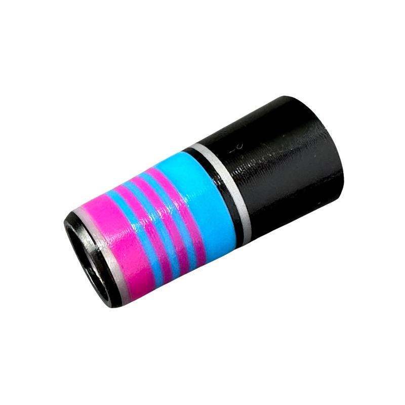 Suitable for Golf Sand Bar/digging Rod Rubber Sleeve 110 #9.1mm * 30mm * 14mm Black Colorful Rubber Sleeve