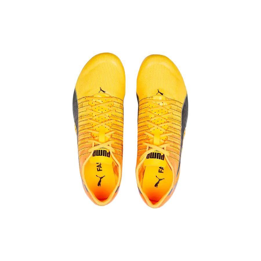 Puma Tokyo Brush 4 Comfortable Durable Breathable Low-Top Training Running Shoes Unisex Sneaker Yellow Black 376998-01