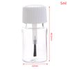 5/10/15/20/30ml Plastic Refillable Empty Nail Polish Bottles Leakproof Storage Jars Liquid Empty Bottle With Brush Cap DIY Craft
