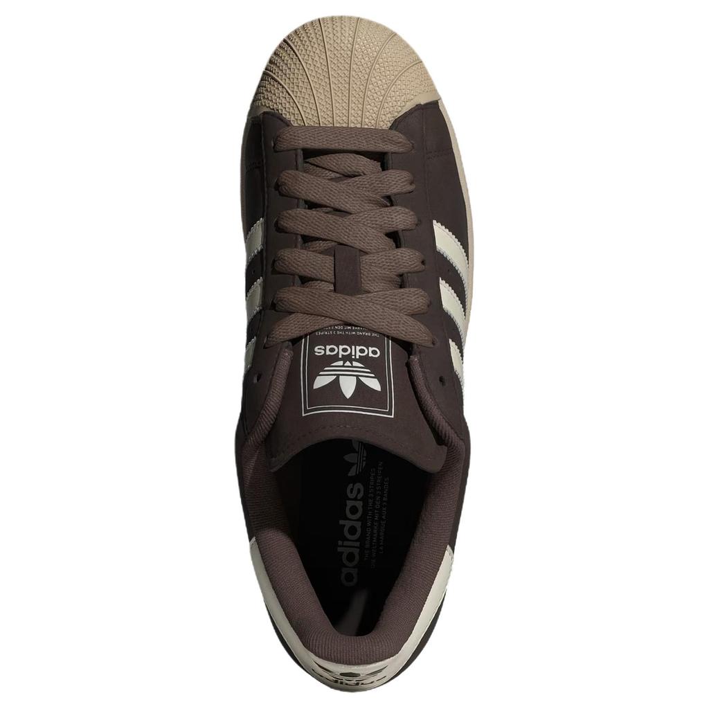 adidas Superstar 2 Aurora Coffee Off White Stone Khaki Unisex Tenisky Hnědé IH9314