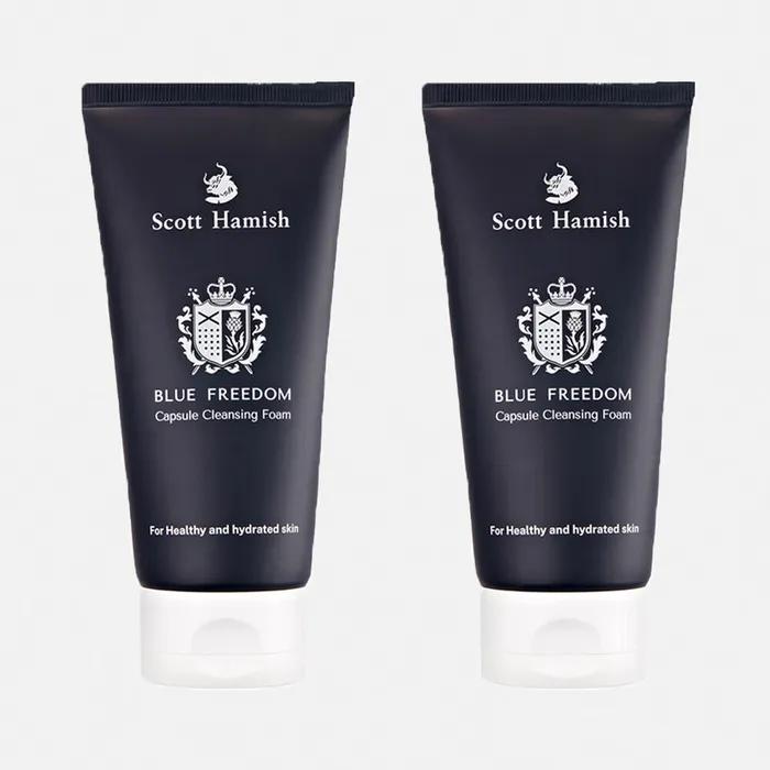 Blue Freedom Capsule Cleansing Foam 150ml, 2 pcs.