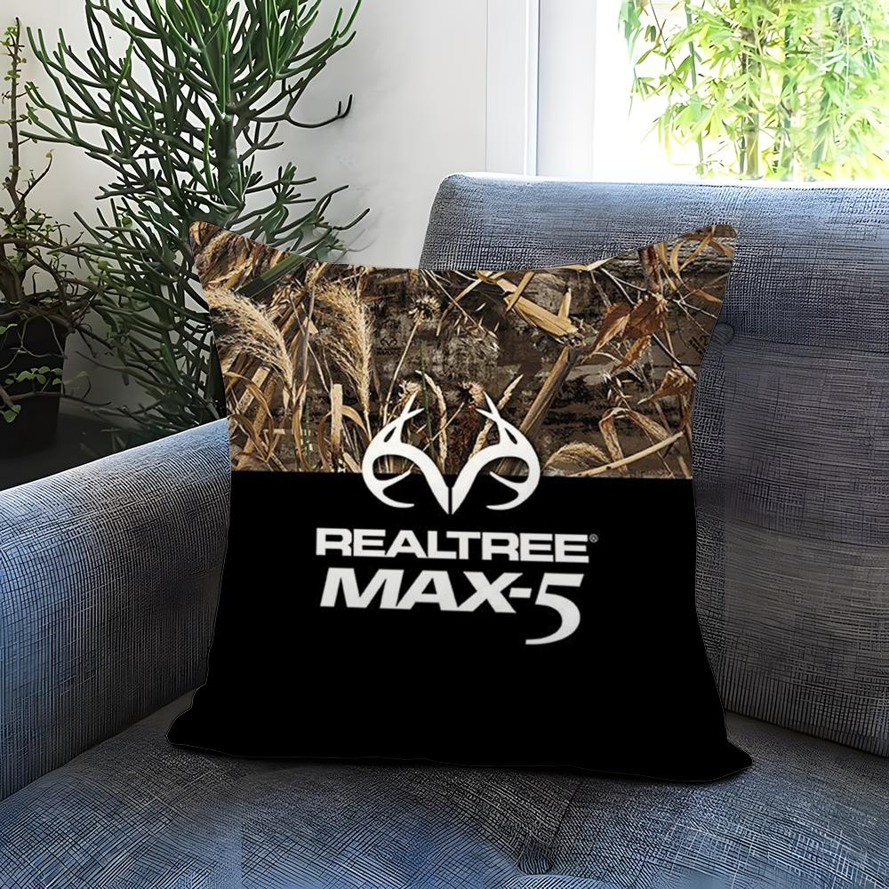 Cool R-Realtree Cushion Cover Comfortable Reversible Pillow Cover Ideal for Car Sofa Bedroom & Beyond