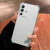 Case for Vivo V23 5G Shockproof Airbag Bumper Casing Frosted Translucent Cover