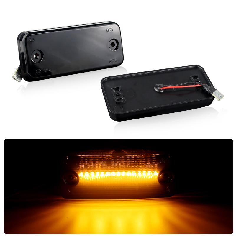

2x LED Dynamic Side Marker Light For RENAULT VOLVO FL/FE IRISBUS HEULIEZ DAF Fiat Ducato IVECO Daily Citroen Relay Peugeot Boxer